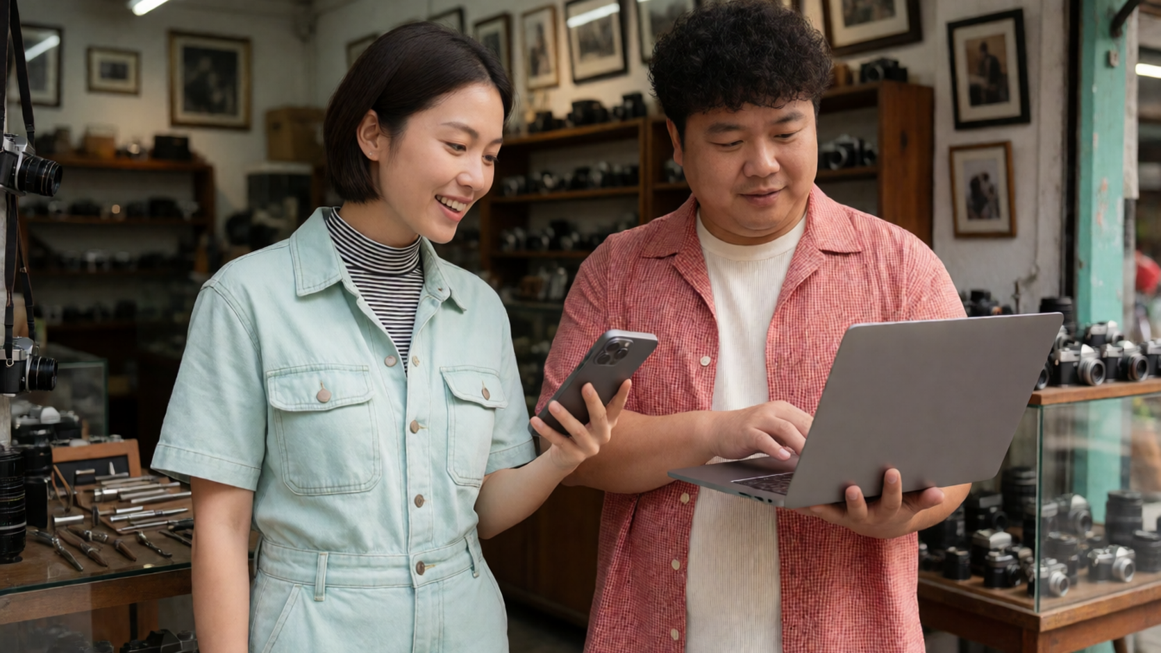 ภาพประกอบอธิบายหัวข้อ LINE Shopping กับ MyShop — คนละด้านของเหรียญเดียวกัน และ LINE Shopping — ฝั่งลูกค้า