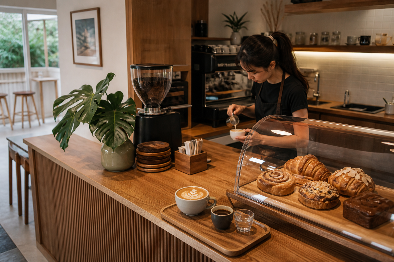 ร้านอาหารและคาเฟ่ร่วมสมัย